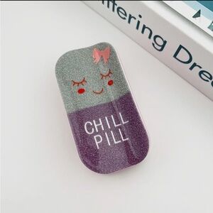 Unique Acetate Italian Glitter Pill Claw Clip, Nurse'S Day
Hair Clip